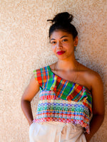 Haut Femme Madras Reverie par Amapola